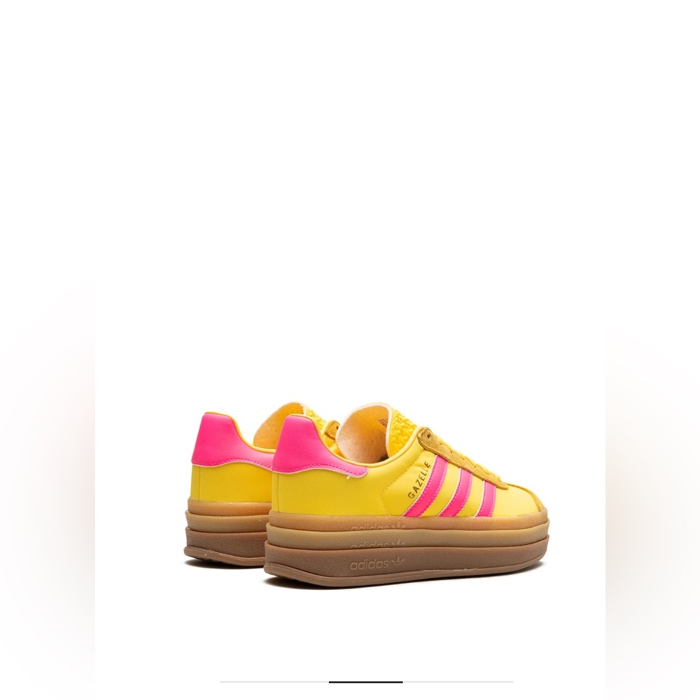 Adidas gazelle bold Spark Pink Lucid Platform Sneaker Size 7 - Picture 2 of 10